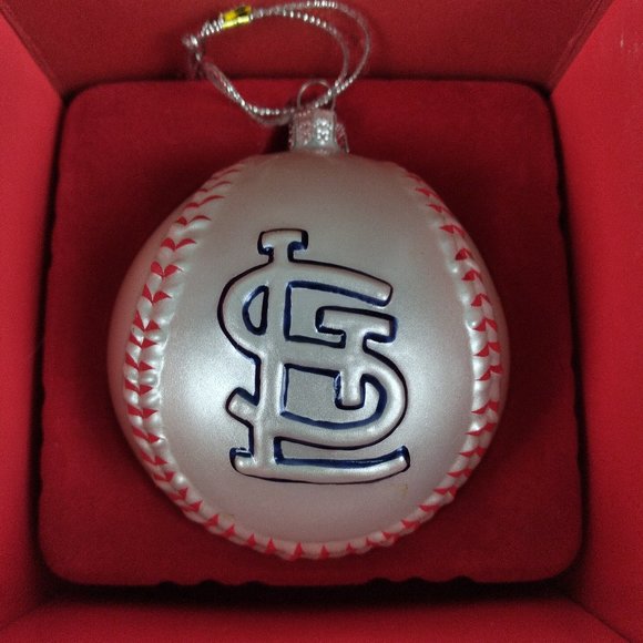 Lot of 2 St. Louis Cardinals MLB Baseball Scottish Christmas 2005 Ornaments - Picture 9 of 11